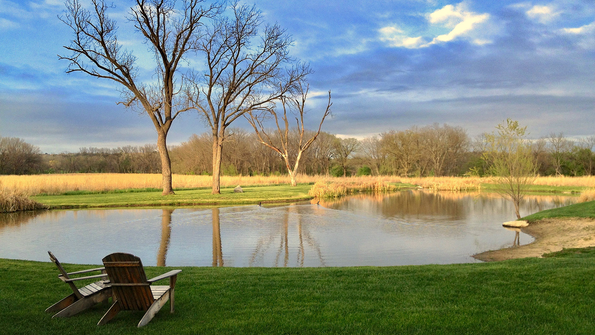 Walnut Pond in Autumn